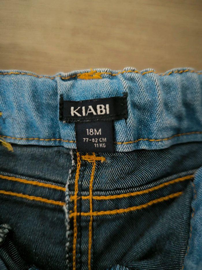 Jean léger bleu Kiabi 18 mois - photo numéro 4