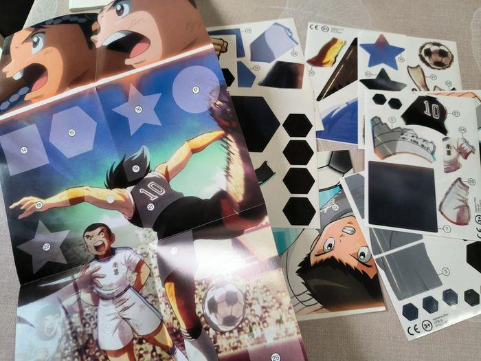 McDonald's 2021 Captain tsubasa poppik poster a stickers - photo numéro 2