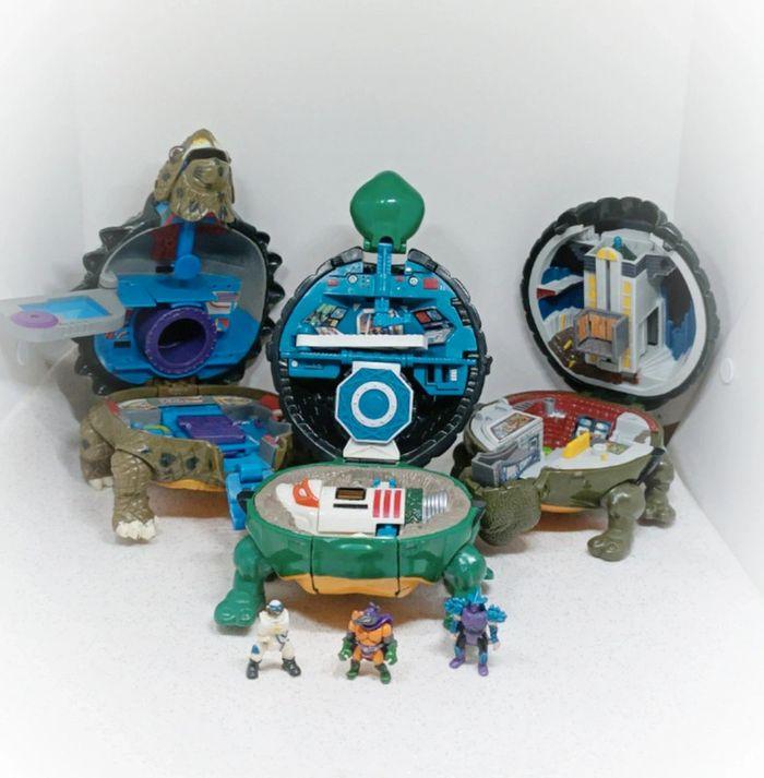 Tmnt Tortue ninja mutant teenage turtle Playset miniature micro pocket space sewer hero technodrome - photo numéro 1