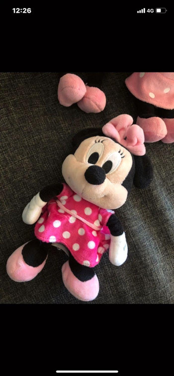 Lot petite peluche Minnie - photo numéro 2