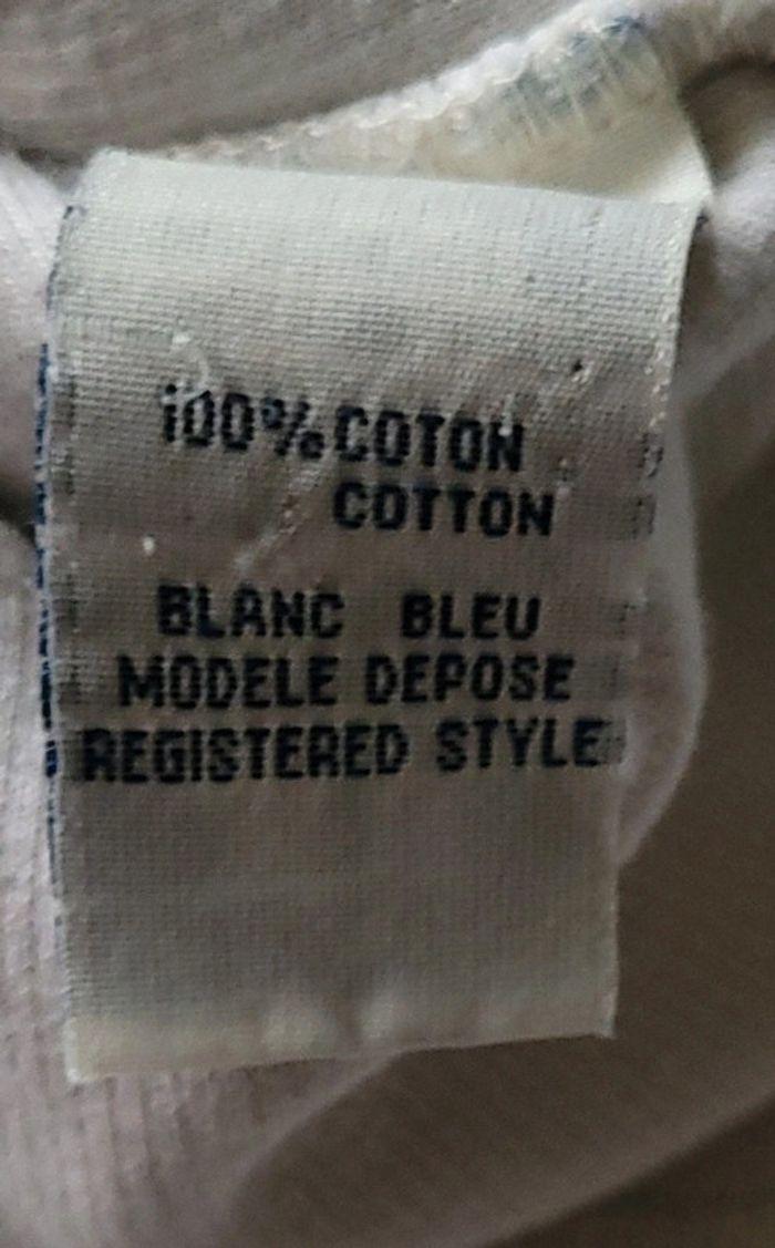 Chemise en velours côtelé "Blanc bleu" blanc cassé homme taille XL en très bon état - photo numéro 19