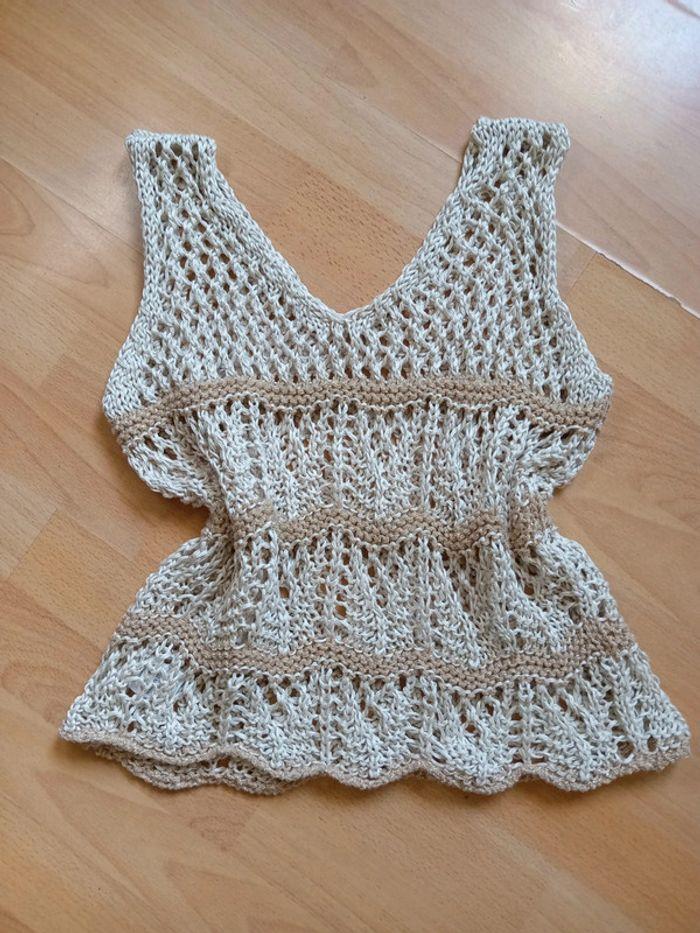 Croque top crochet - photo numéro 1