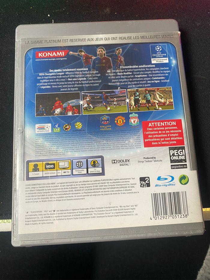 Pes 2009 Pro évolution soccer ps3 - photo numéro 2