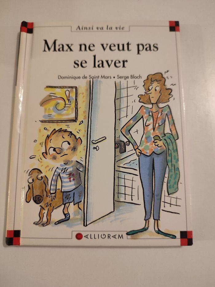 Livre "Max ne veut pas se laver" - photo numéro 1