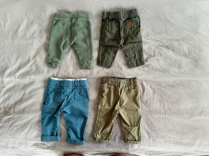 Lot de pantalon bébé garçon 6mois - photo numéro 2