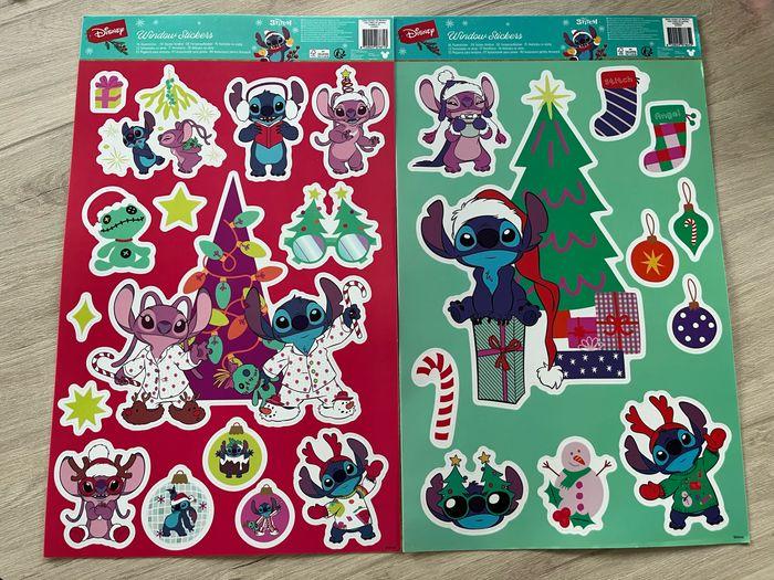 Lot 2 paquets de stickers stitch