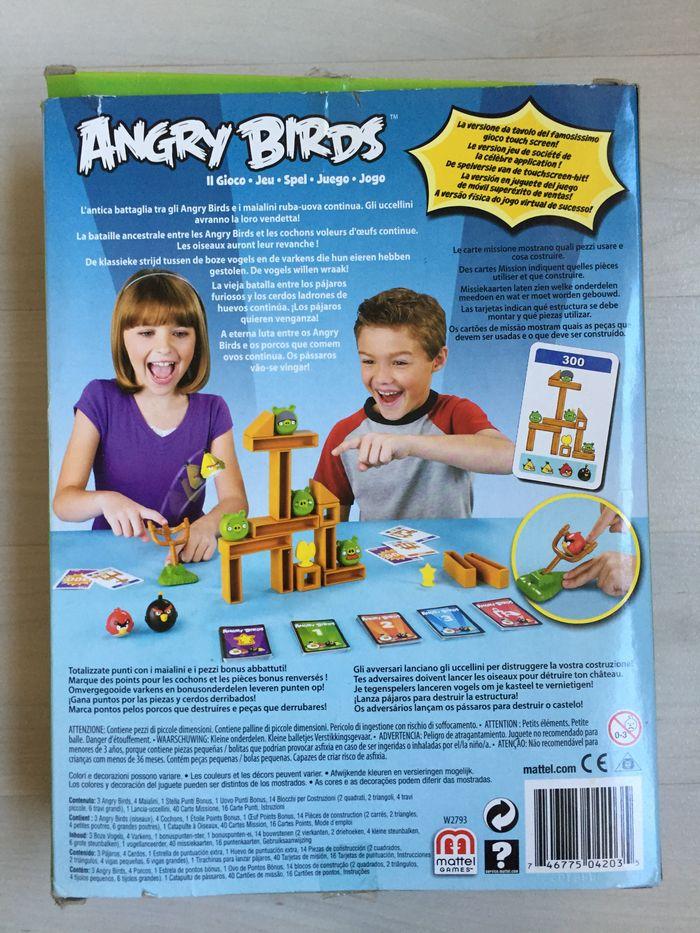 Jeu Angry birds + 2 jouets catapultes - photo numéro 5