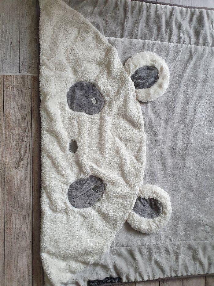 Tapis de parc panda gris - photo numéro 3