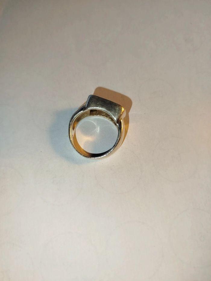 Bague chevalière homme argent taille 65 - photo numéro 2