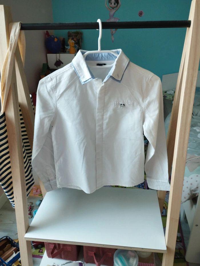 Chemise blanche Kiabi 10 ans - photo numéro 1