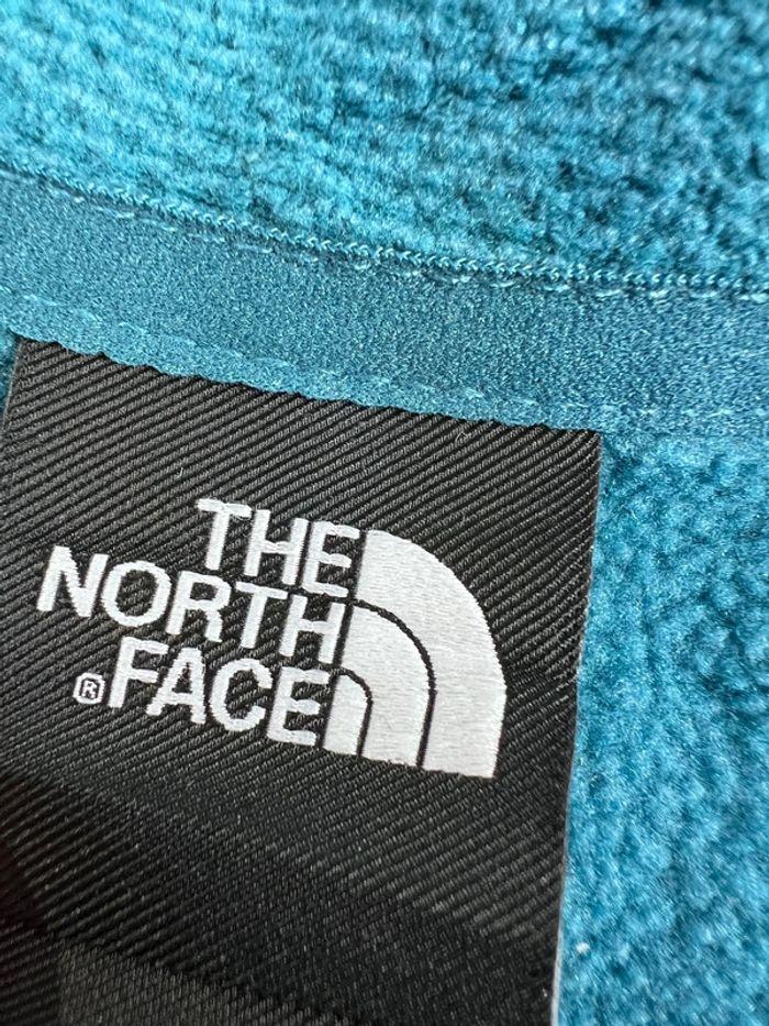 👕 Quart zip demi zip pull sweat de sport The North Face Bleu Taille L 👕 - photo numéro 8