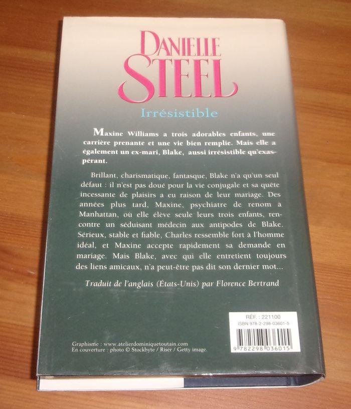 Irrésistible de Danielle Steel roman - photo numéro 2