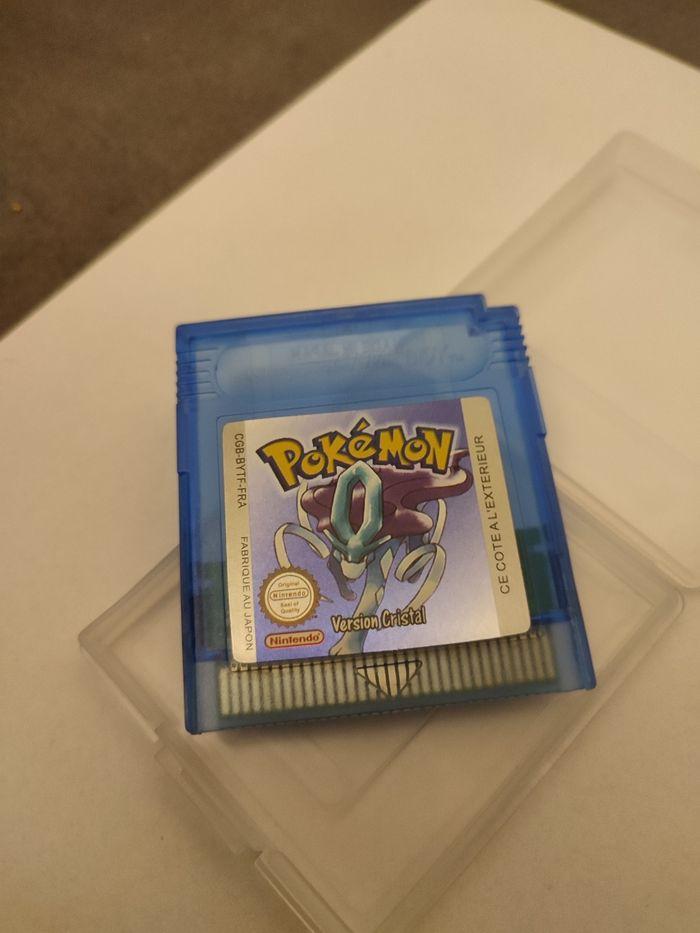 Pokémon version cristal GBC