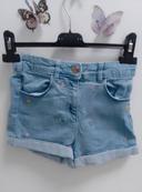 Short en jean sergent major fille 8 ans