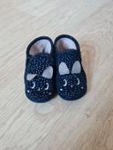 Chaussons polaires bleu 20