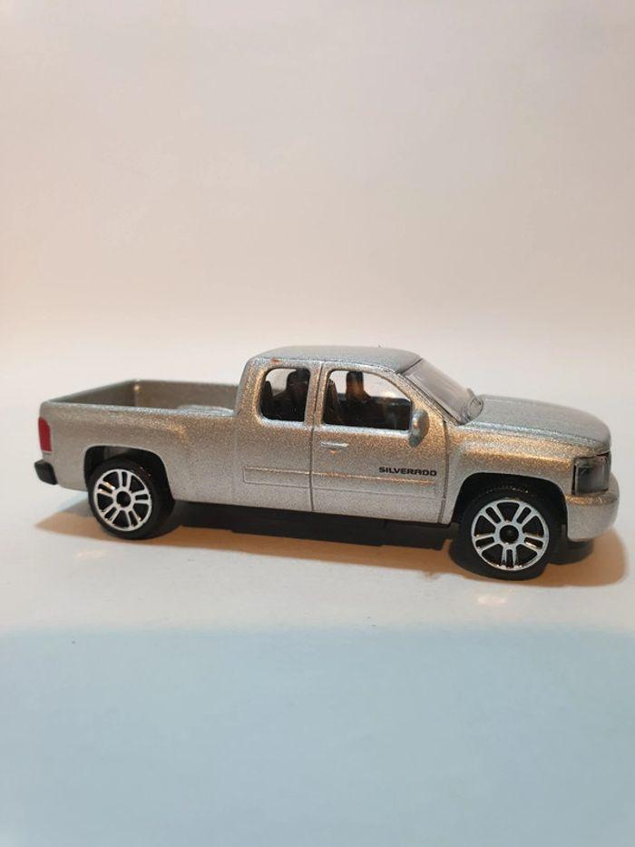 Majorette 217E Chevrolet Silverado Gris Métalisé - 1/71 - photo numéro 4