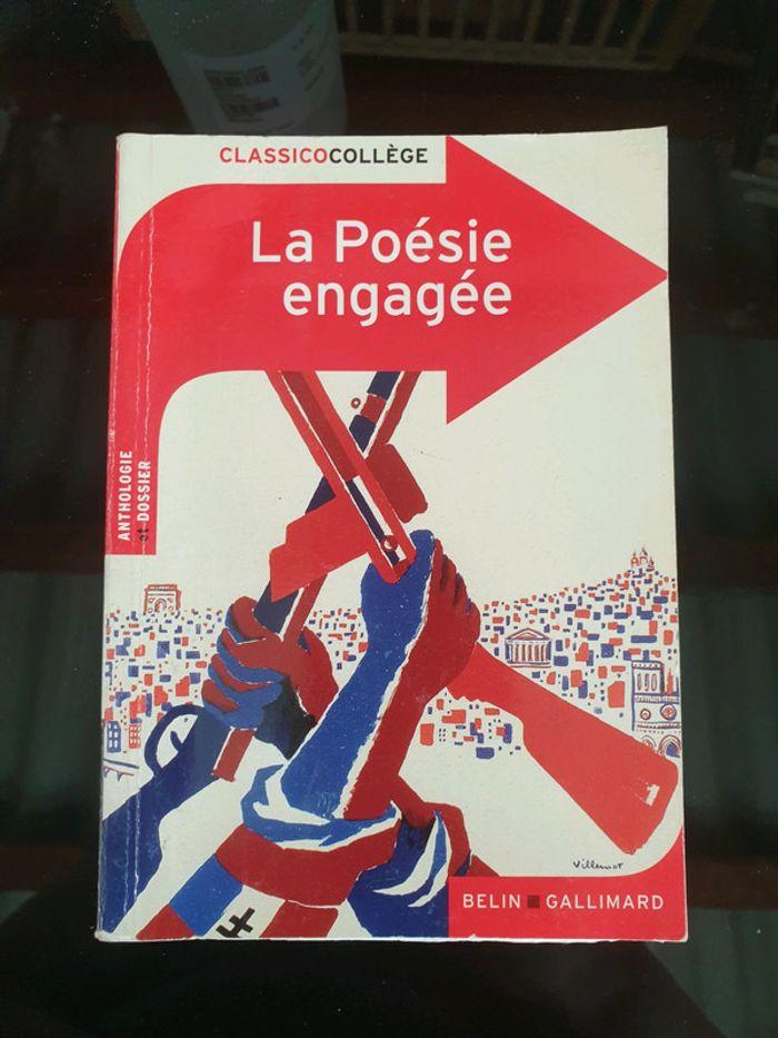 Livre la poesie engagee - photo numéro 1