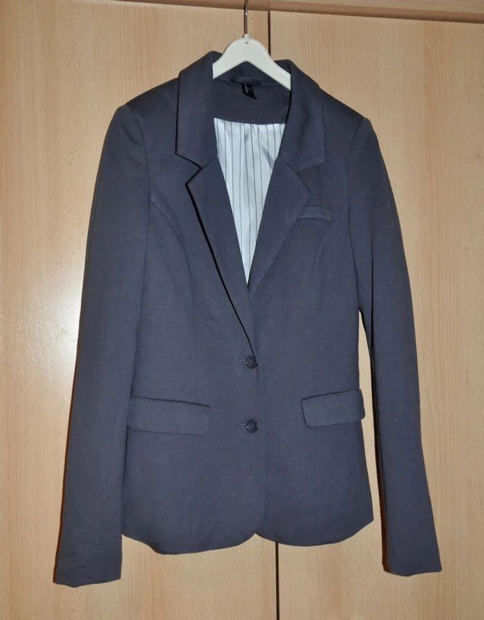 Vero Moda blazer gris foncé t.S tb état - photo numéro 4