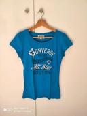 Tee shirt Converse bleu