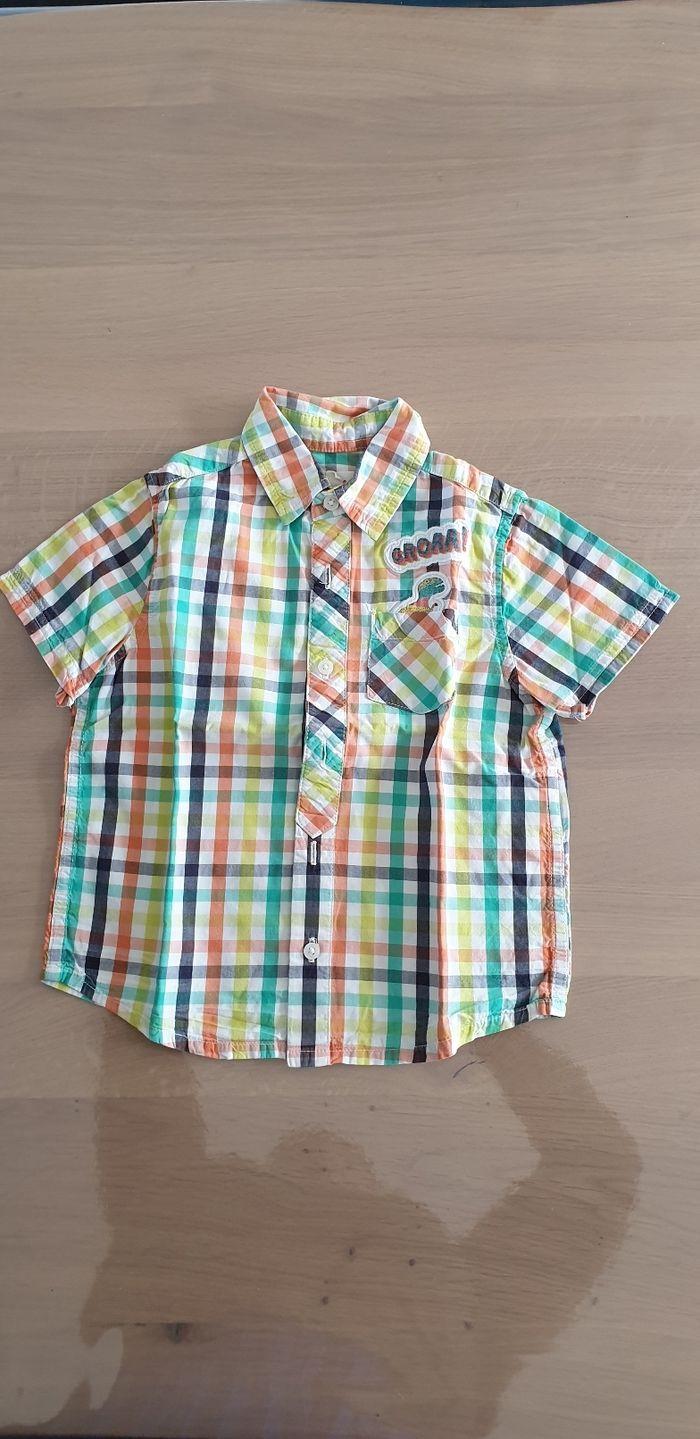 Chemise manche courte taille 4 ans