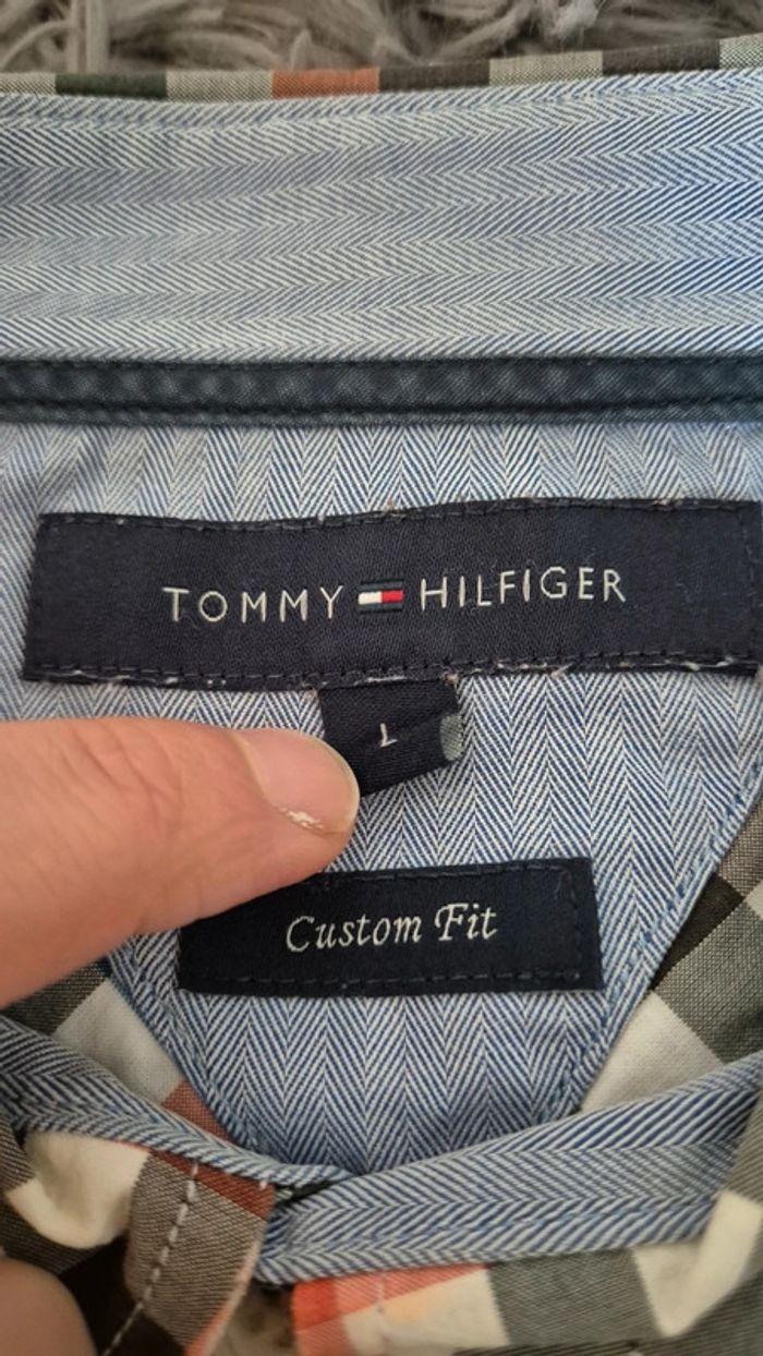 Chemise à carreaux Tommy Hilfiger Custom fit - photo numéro 3