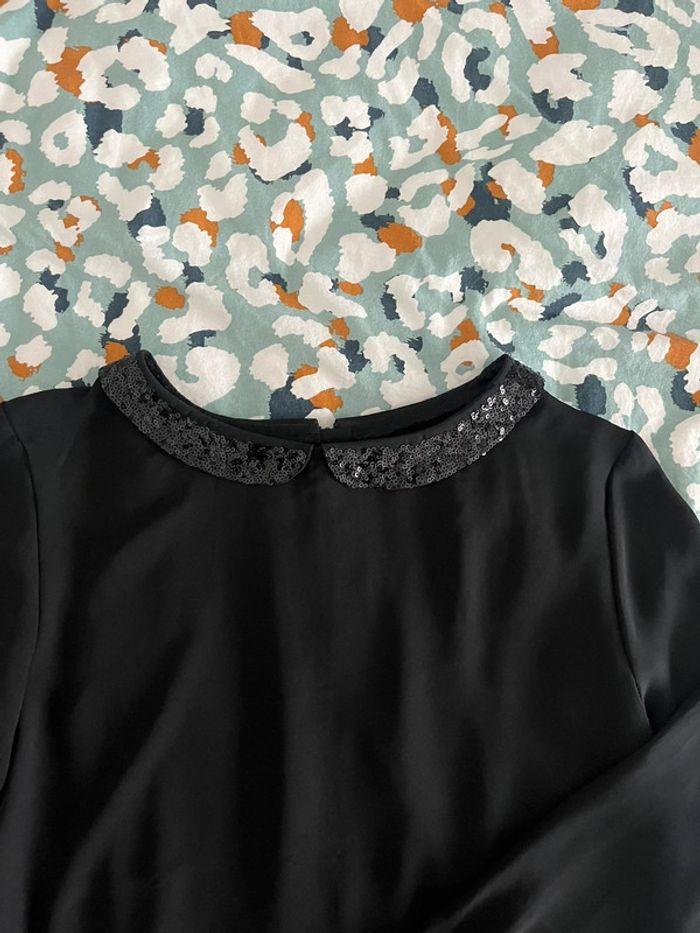 Blouse à col paillettes - photo numéro 3