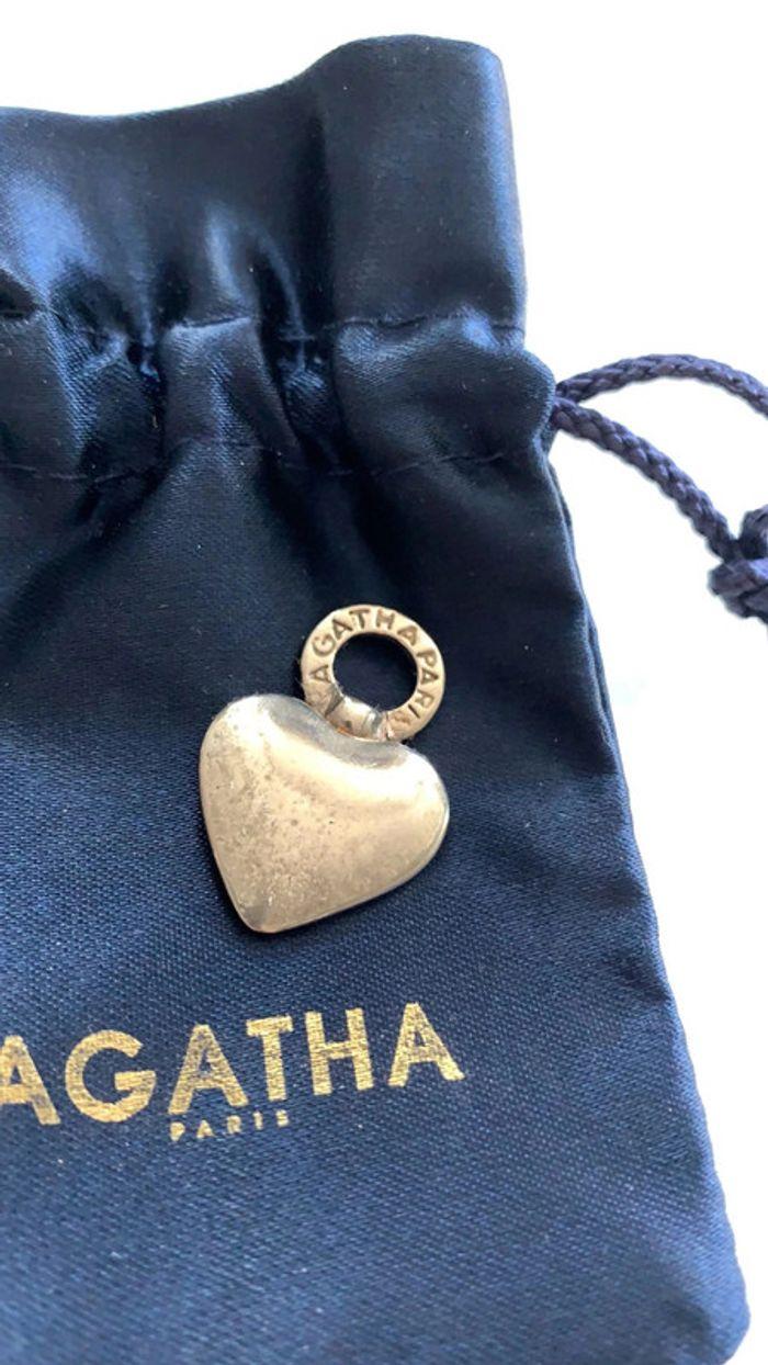 Pendentif agatha cœur - photo numéro 2