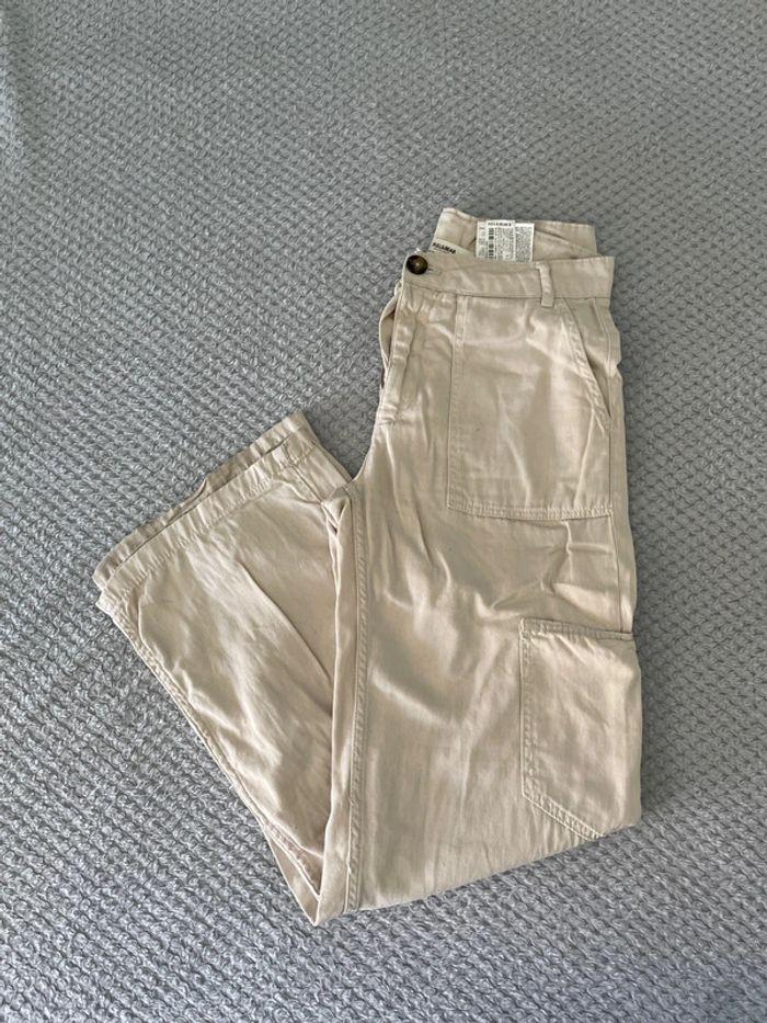 Pantalon cargo beige taille S - photo numéro 1