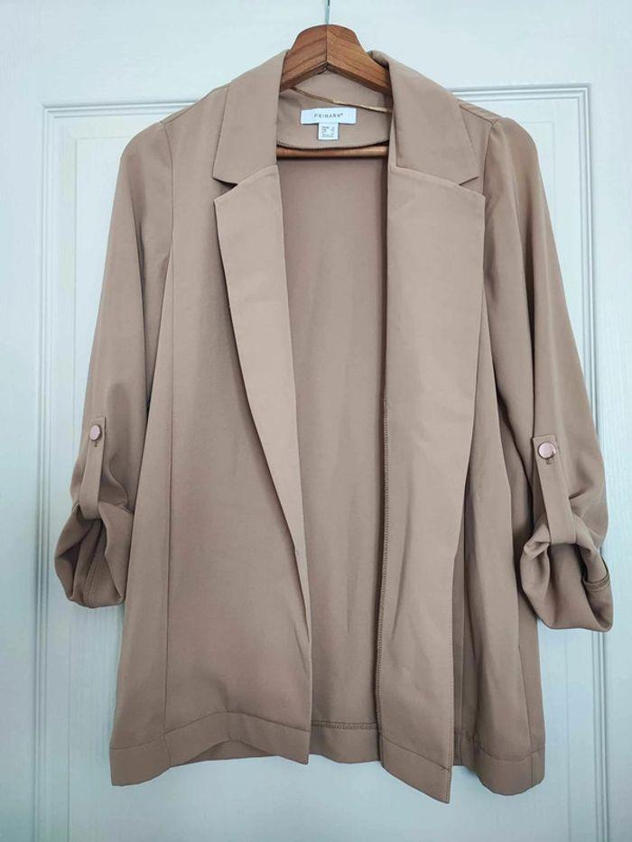 veste beige camel