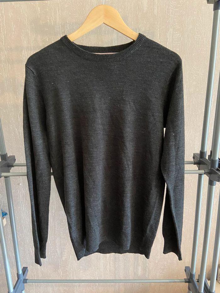 Pull brave soul gris taille s - photo numéro 1