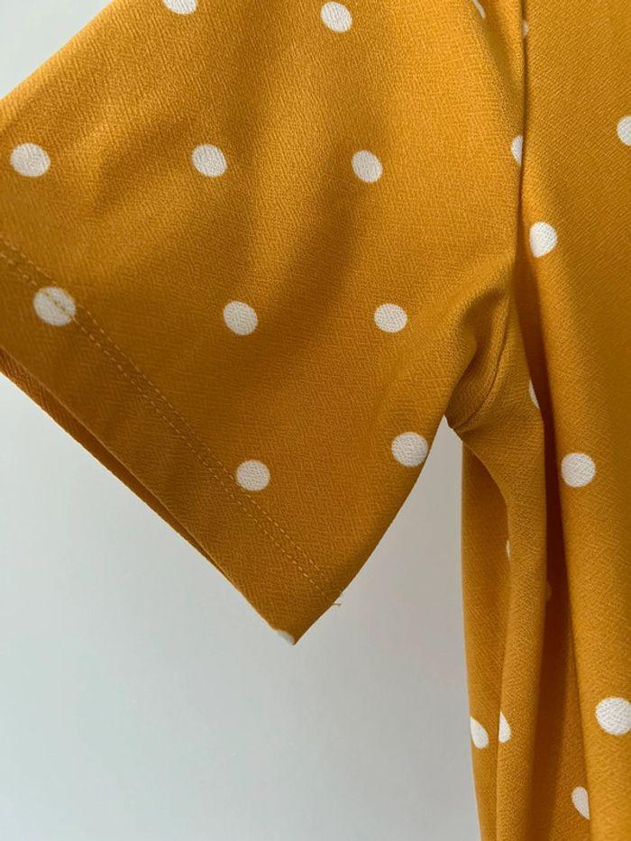 Robe légère à poids jaune Kiabi taille S - photo numéro 4