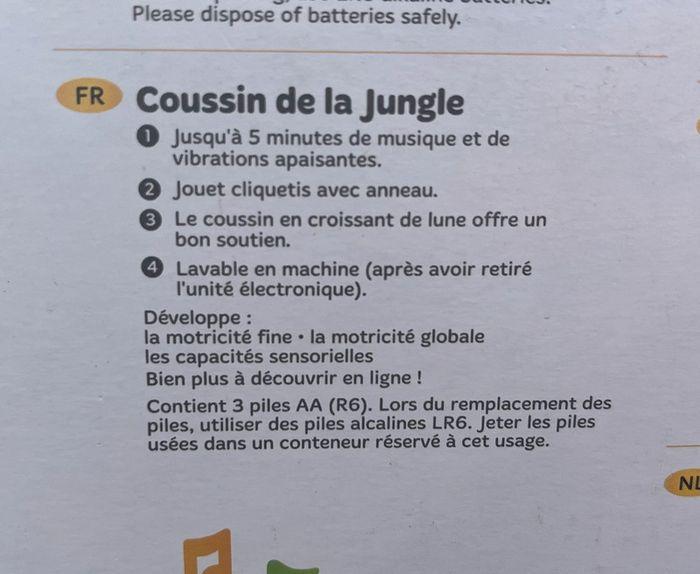 Coussin de la jungle Fisher-Price - photo numéro 3