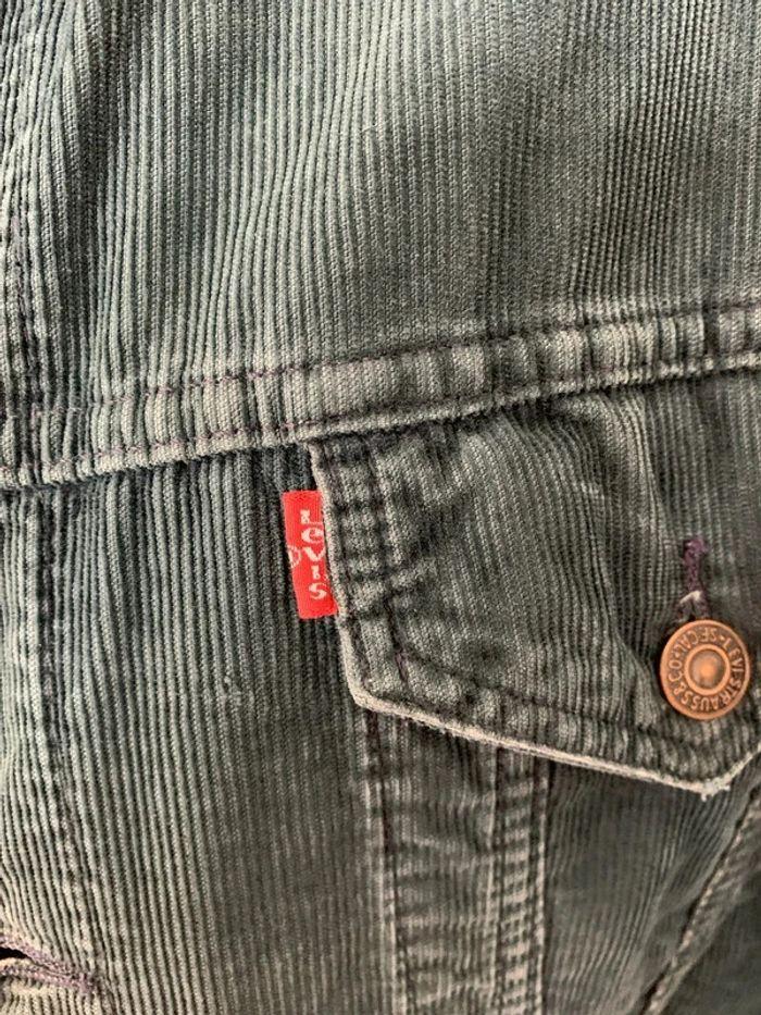 Veste vintage levis velours côtelé - photo numéro 3