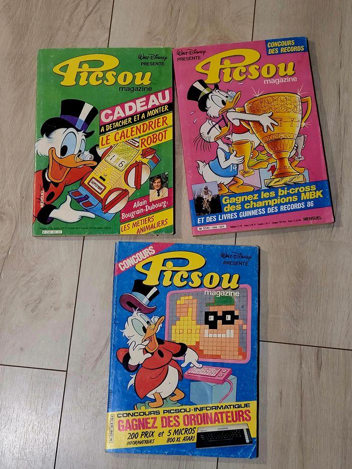 3 Picsou Magazine de 164 à 166 - vintage 1985 - photo numéro 1