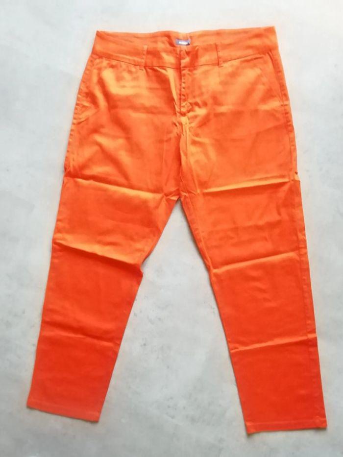 Pantalon 7/8 Orange - photo numéro 1