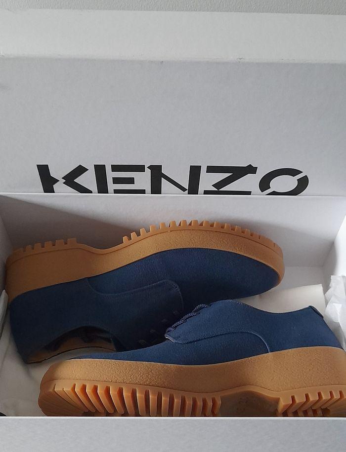 Kenzo Trek Derbies bleu,neuf - photo numéro 3