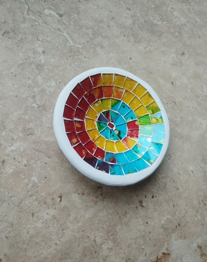 Jolie coupelle artisanale mosaïque neuve - photo numéro 10