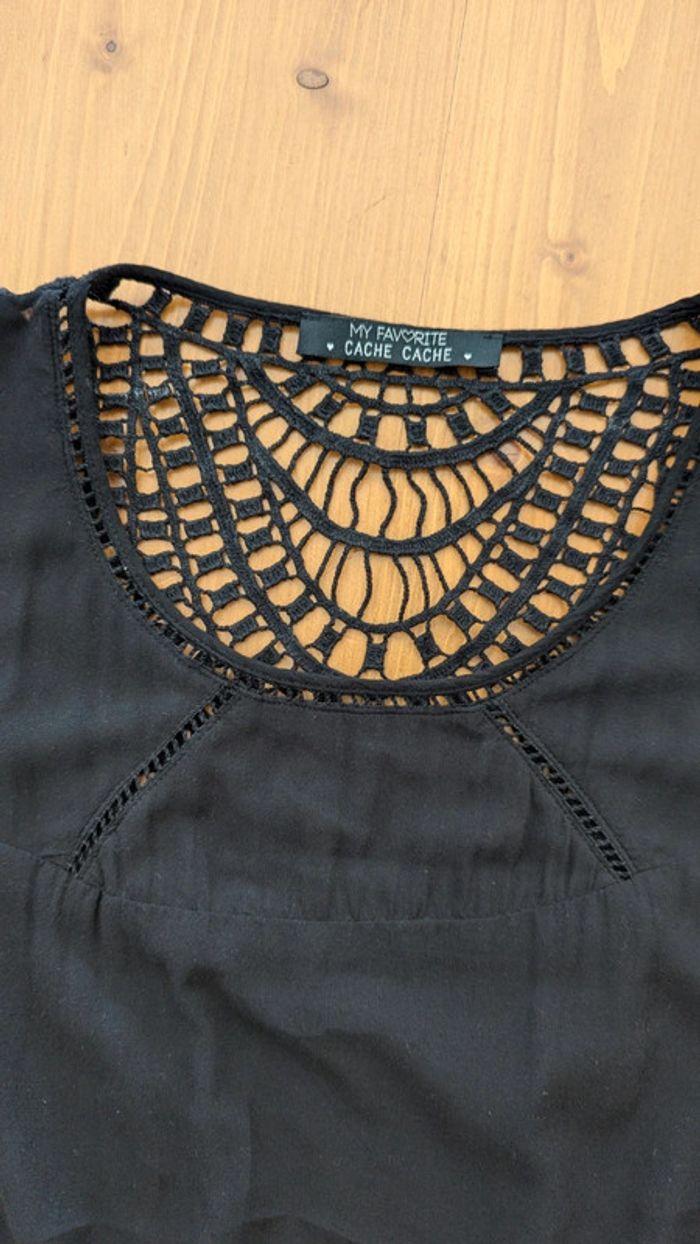 Robe noir dos macramé Cache cache 38 - photo numéro 6