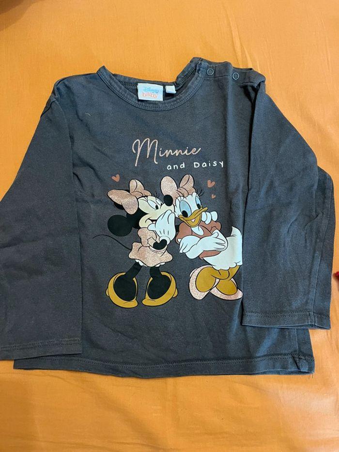 Tee shirt ML Minnie 24 mois