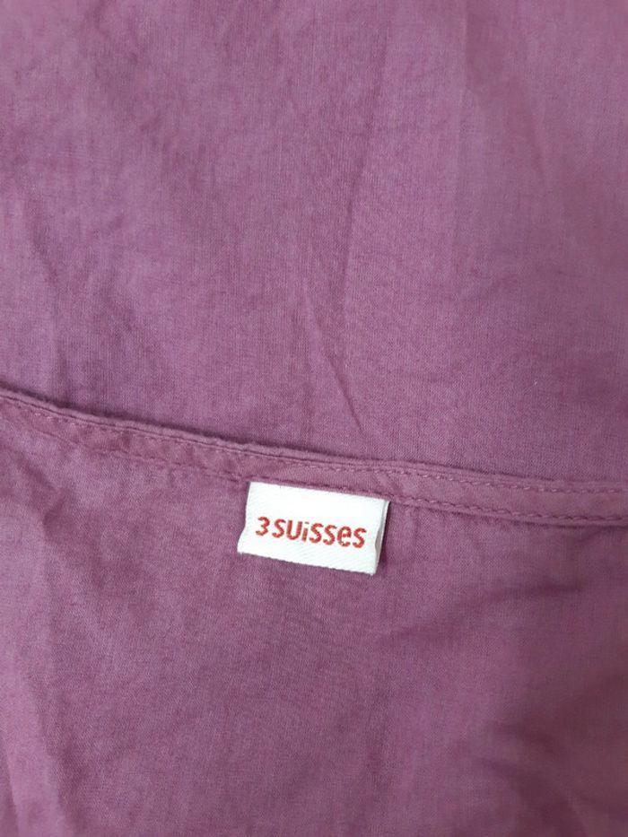 Blouse violette 3 Suisses T40 - photo numéro 7