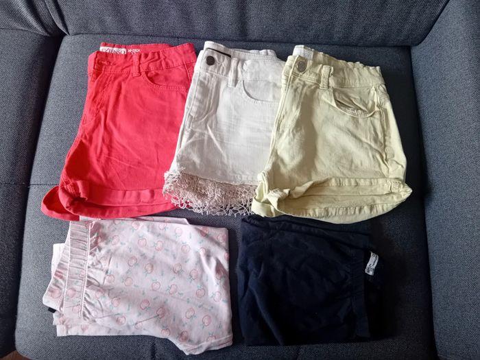 Lot 3 shorts et 2 pantacourts