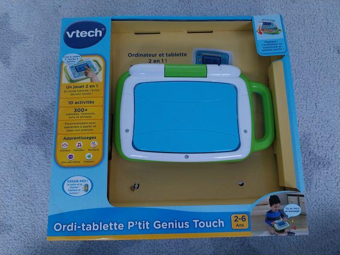 Ordinateur enfant VTECH Ordi-tablette P'tit Genius Touch vert - photo numéro 8