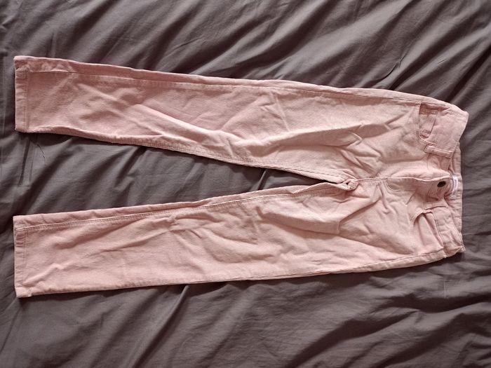 Pantalon velours rose fille Monoprix 8 ans - photo numéro 1