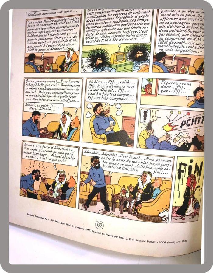 Bande dessinée Tintin au pays de l’or noir - photo numéro 9