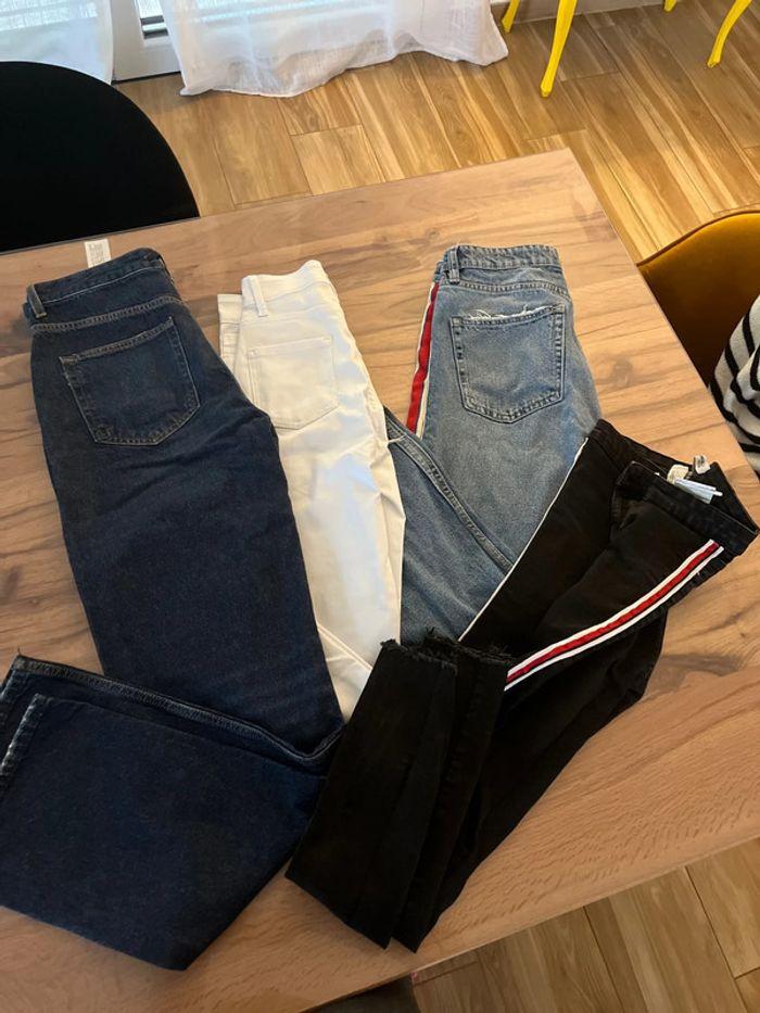 Lot de 4 jeans taille 36 - photo numéro 1