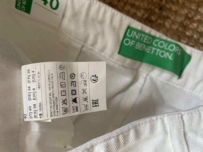 Pantalon Benetton évasé taille FR 36 / IT 40 - photo numéro 4