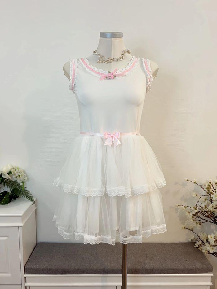 Dress Robe Lolita Cute Kawaii Summer Wedding Cosplay Princess Barbie - photo numéro 3