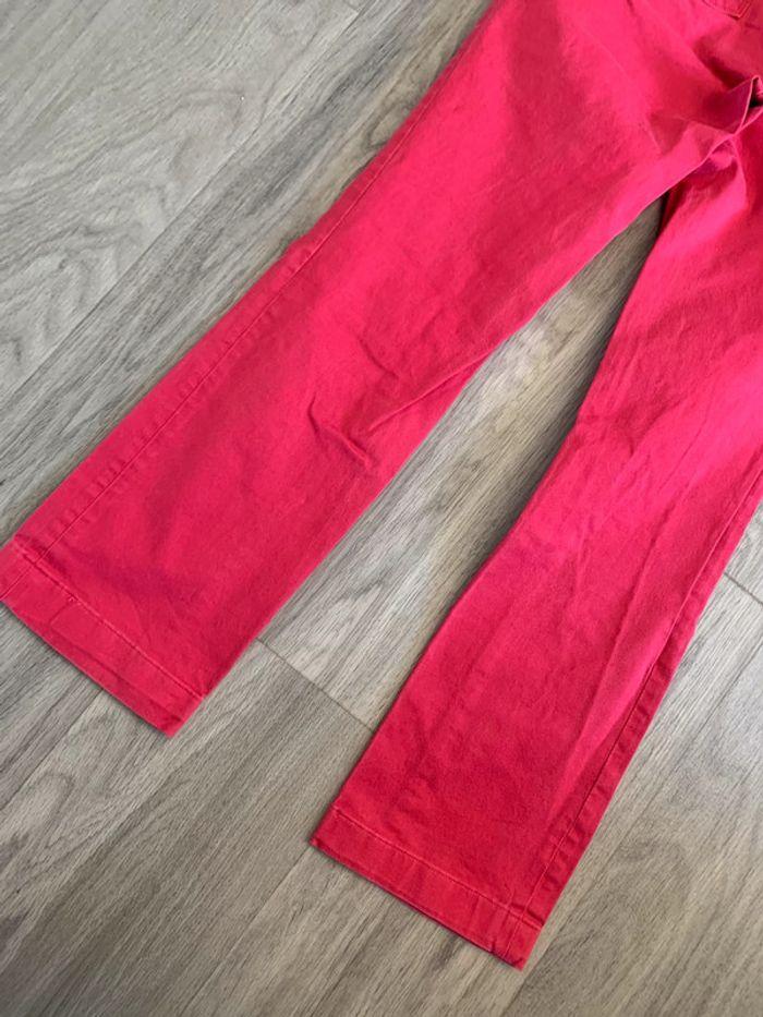 Jean denim droit rose Zara T38 - photo numéro 5