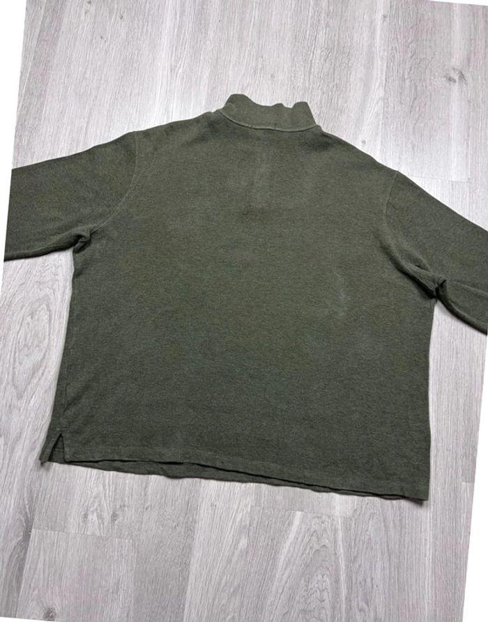 👕 Half Zip, Quart Zip, sweat col roulé à fermeture Ralph Lauren Kaki Taille XXL 👕 - photo numéro 10