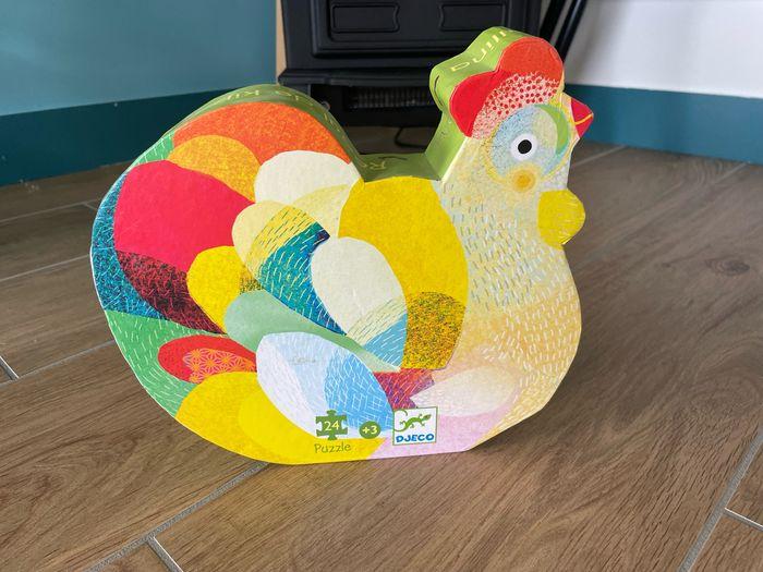 Puzzle enfant 24 pièces Djeco Raoul ma poule - photo numéro 1